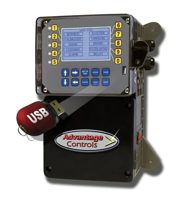 Advantage Controls boiler blowdown TDS controller