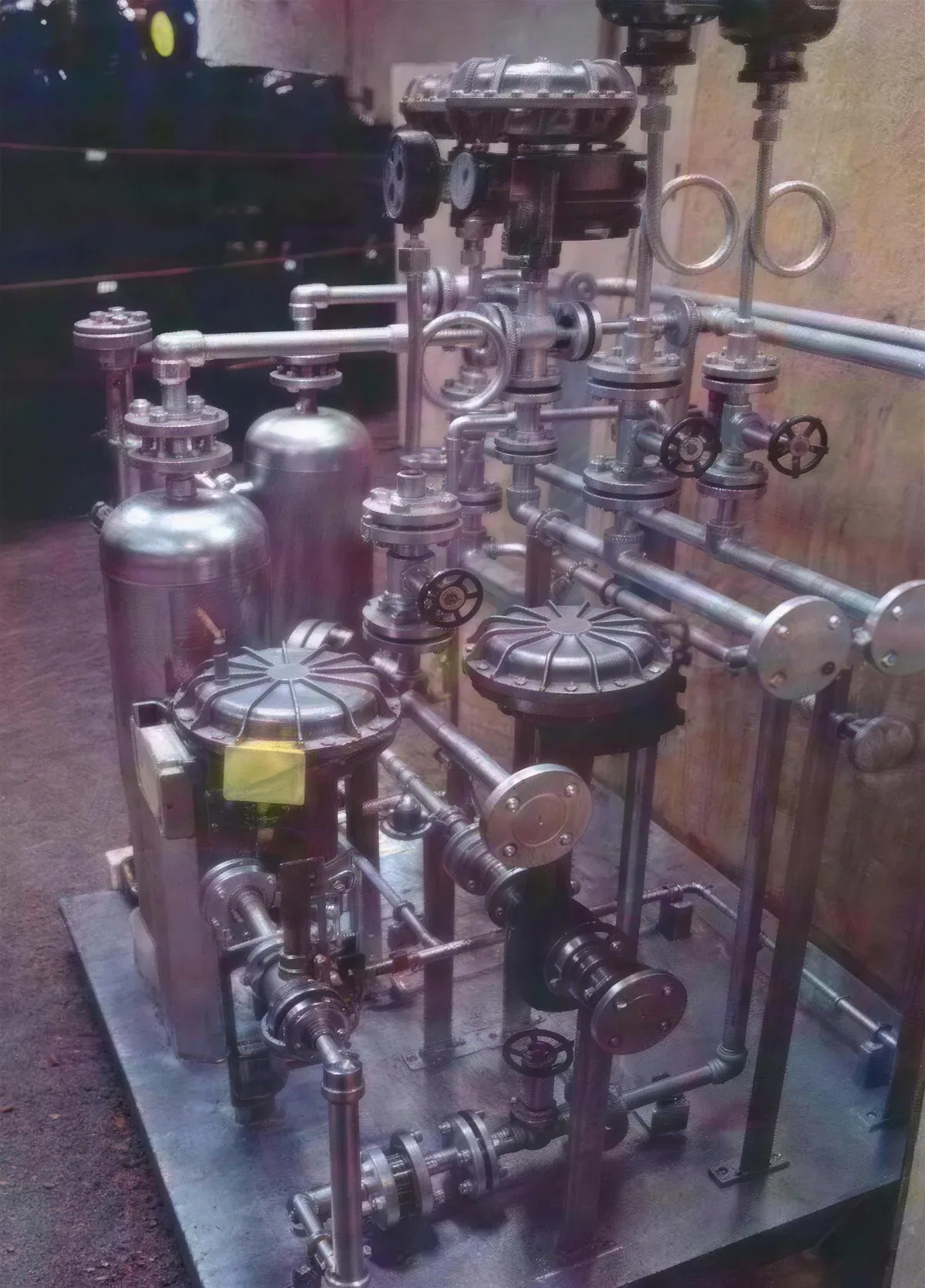 The same Jetomat skid from the side