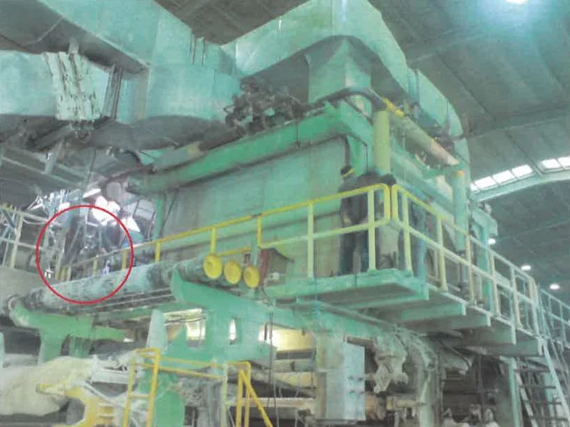 The Yankee dryer, with the Jetomat circled
