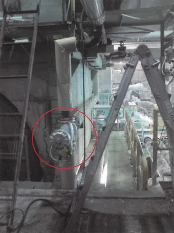The Jetomat on the Yankee steam supply, circled